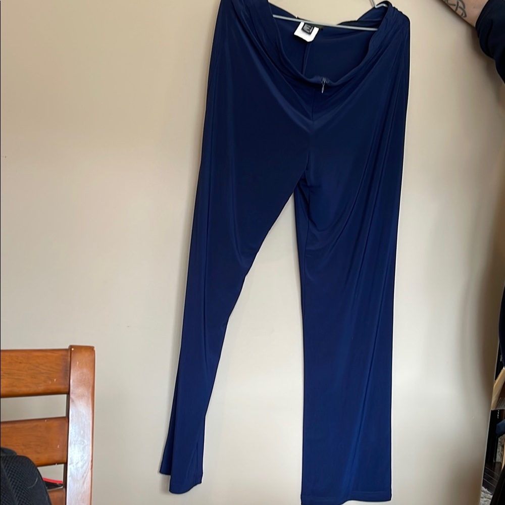 Elegant Navy Blue Pants